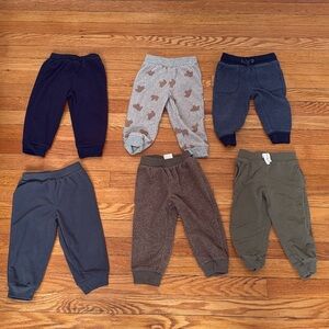 Set of 6 Toddler Pants 18 months